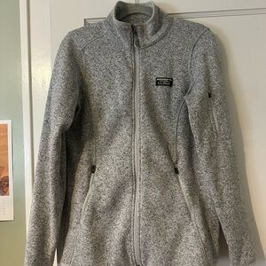 LL Bean sweater fleece jacket